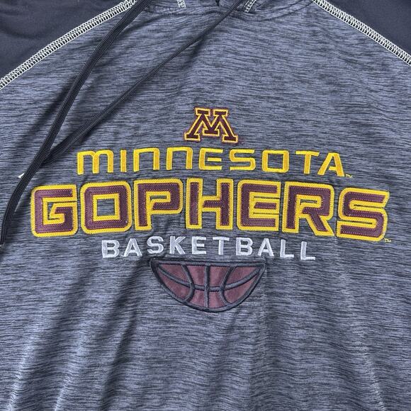 Minnesota Golden Gophers Basketball Women’s Medium Embroidered Hoodie Sweatshirt - Picture 6 of 11